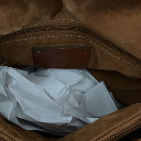 Patricia Nash Vintage Botanical Collection Crossbody Bag with Kiss Closure - Picture 5 of 7